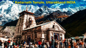 Chota Char Dham Yamunotri Gangotri Kedarnath Badrinath Kedarnath Temple is a Hindu temple, one of the twelve jyotirlinga of Shiva. 