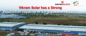 Vikram Solar is one of India’s largest solar panel manufacturers, reaching 3.5