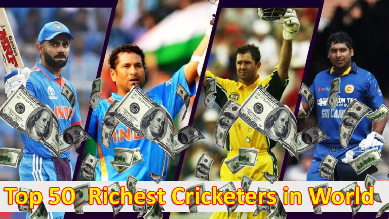 Top 50 Richest Cricketers in World