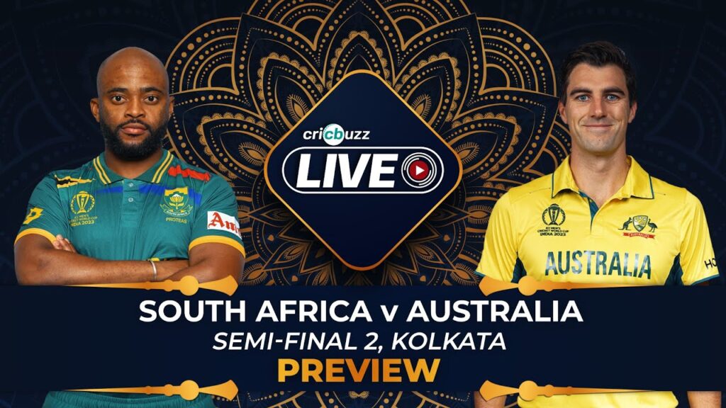 South Africa vs Australia, 2nd Semi-Final (2nd v 3rd) - Live Cricket Score