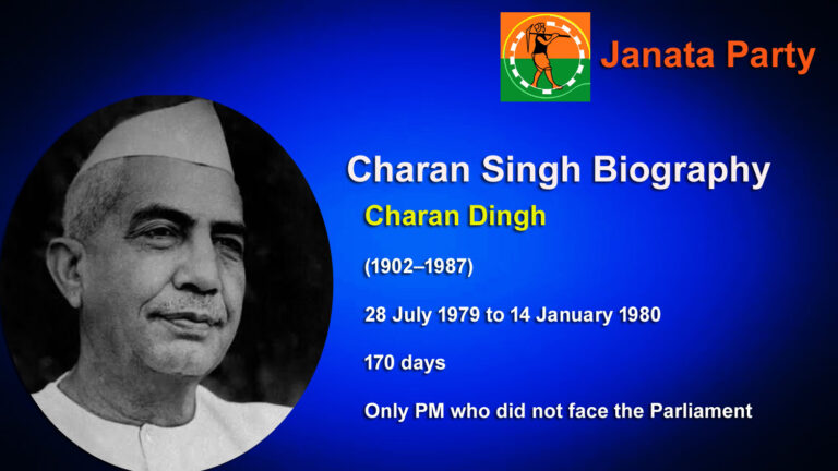 Charan Singh biography