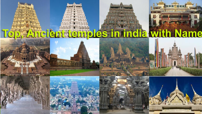 Top, Ancient temples in india with Names