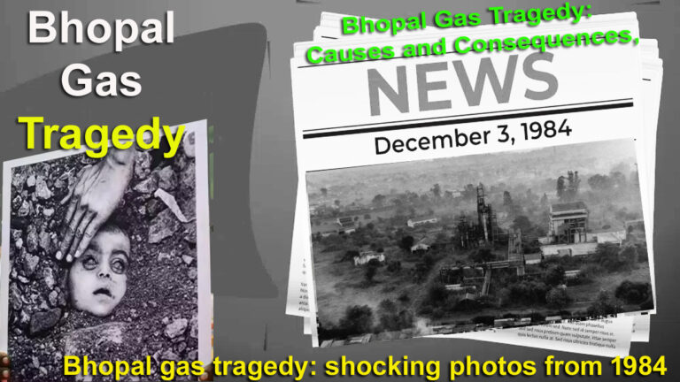 Bhopal gas tragedy, shocking photos from 1984. Bhopal Gas Tragedy, Causes and Consequences,